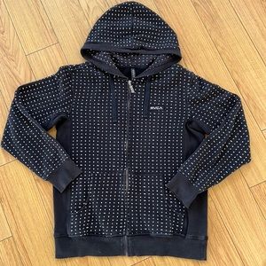 RVCA Men’s zip up hoodie in size medium